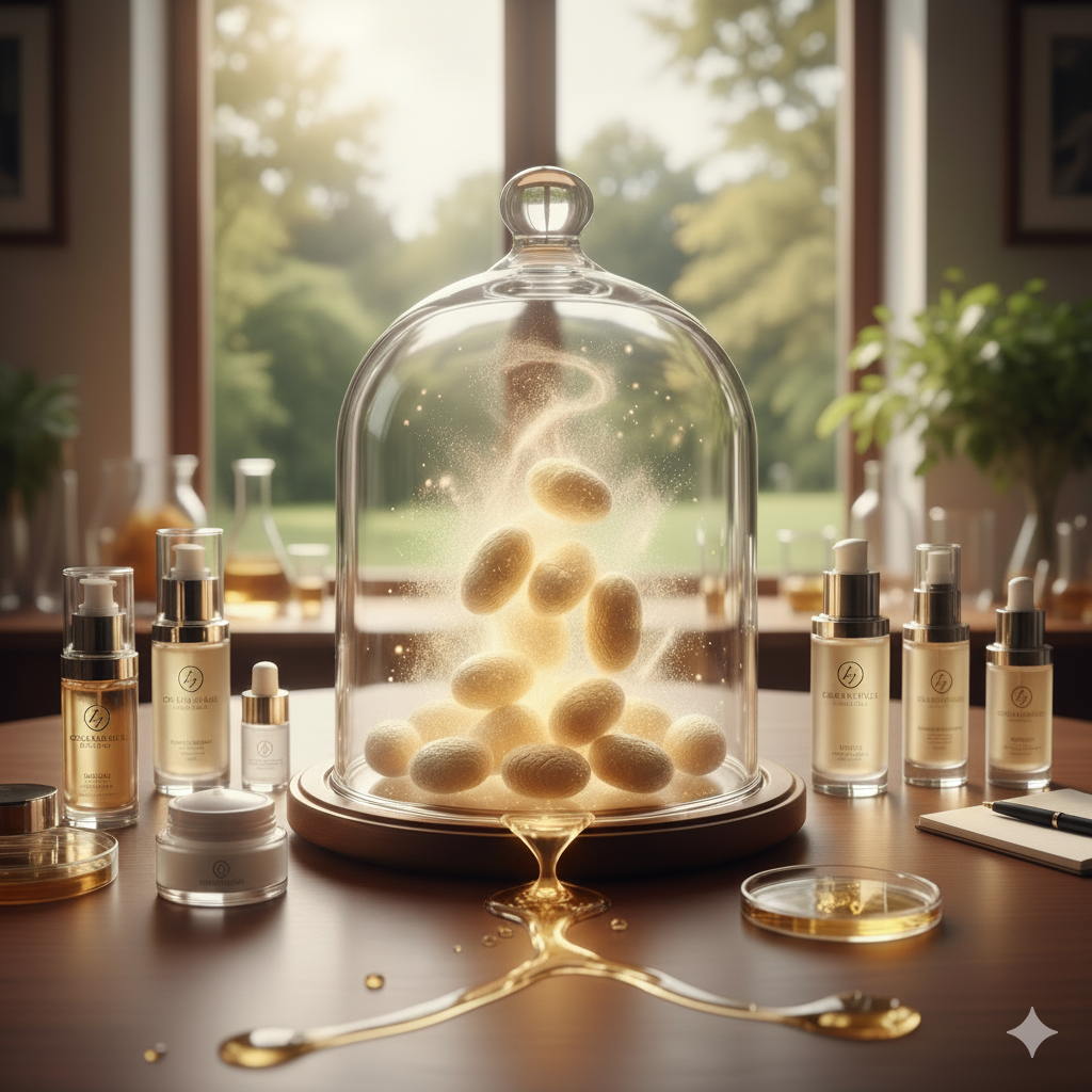 Logo on colored background